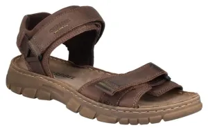 Josef Seibel Brendan 01 Mens Leather Touch Fastening Sandal