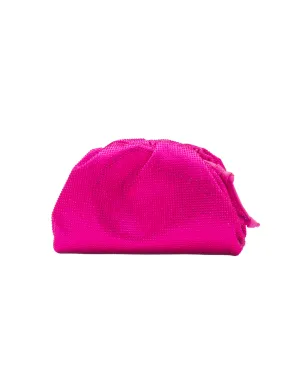 JUDIT Small Crystal Pouch Clutch