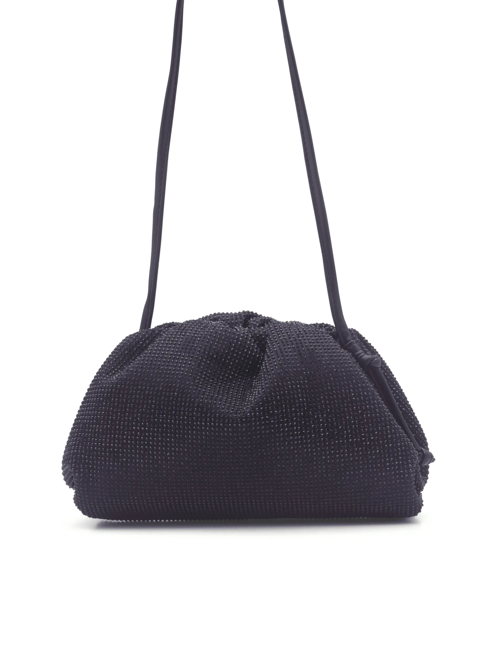 JUDIT Small Crystal Pouch Clutch