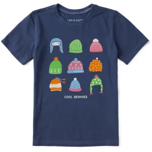 Kids Cool Beanies Short Sleeve Crusher Tee Life is Good