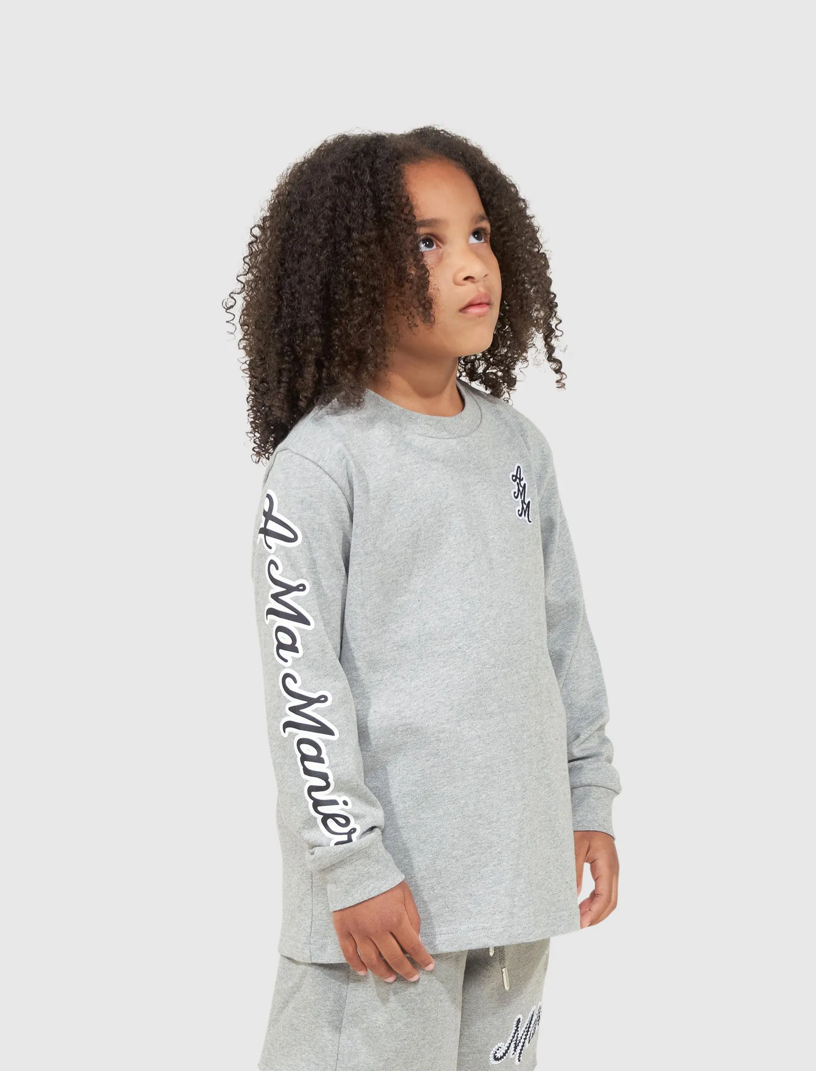 KIDS CURSIVE LOGO LONG SLEEVE