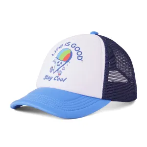 Kids Snow Cone Stay Cool Kids Trucker Life is Good