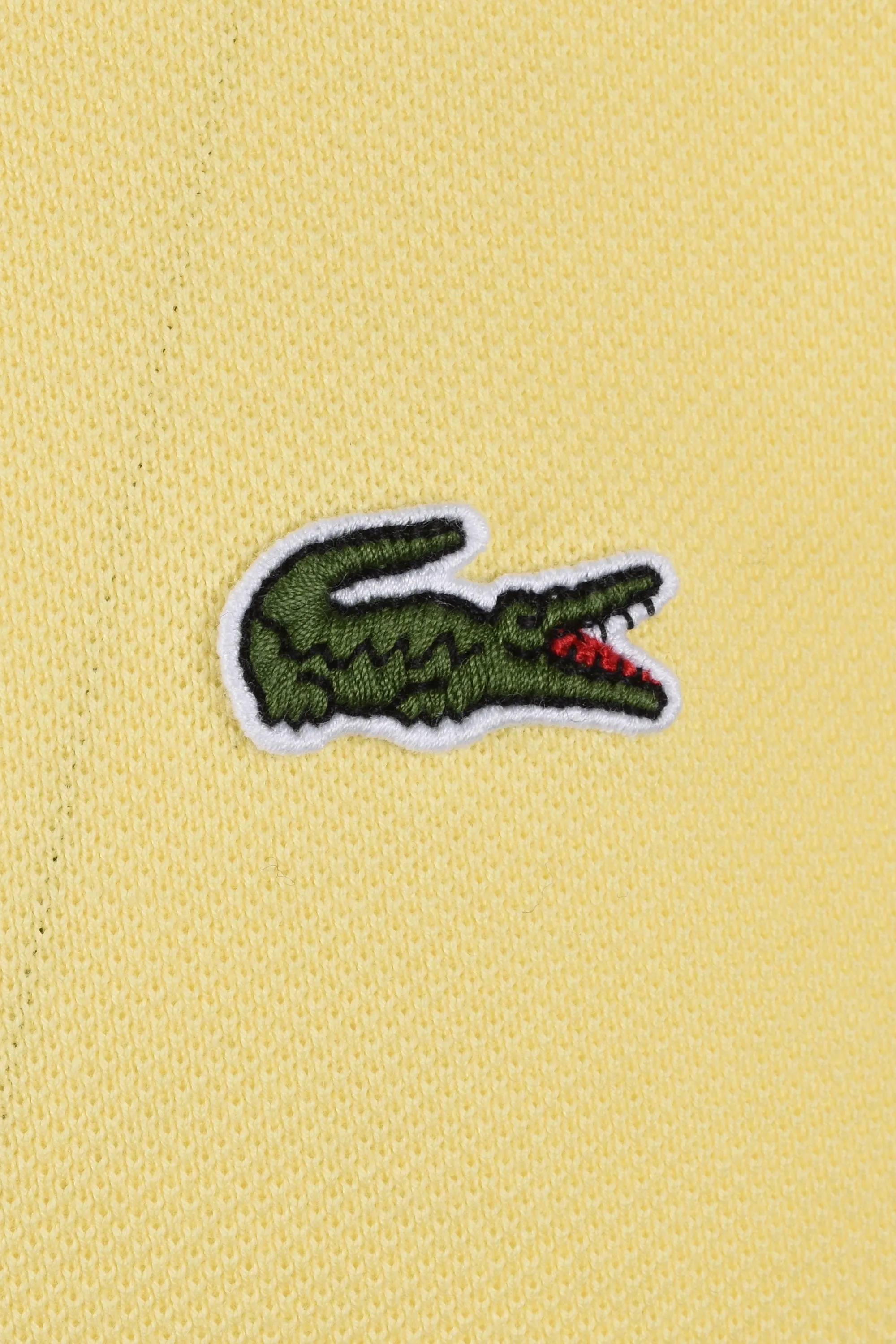 Lacoste L.12.12 Pique Cotton Polo Light Yellow