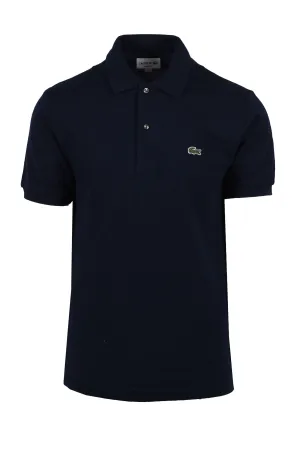Lacoste L.12.12 Pique Cotton Polo Shirt Navy