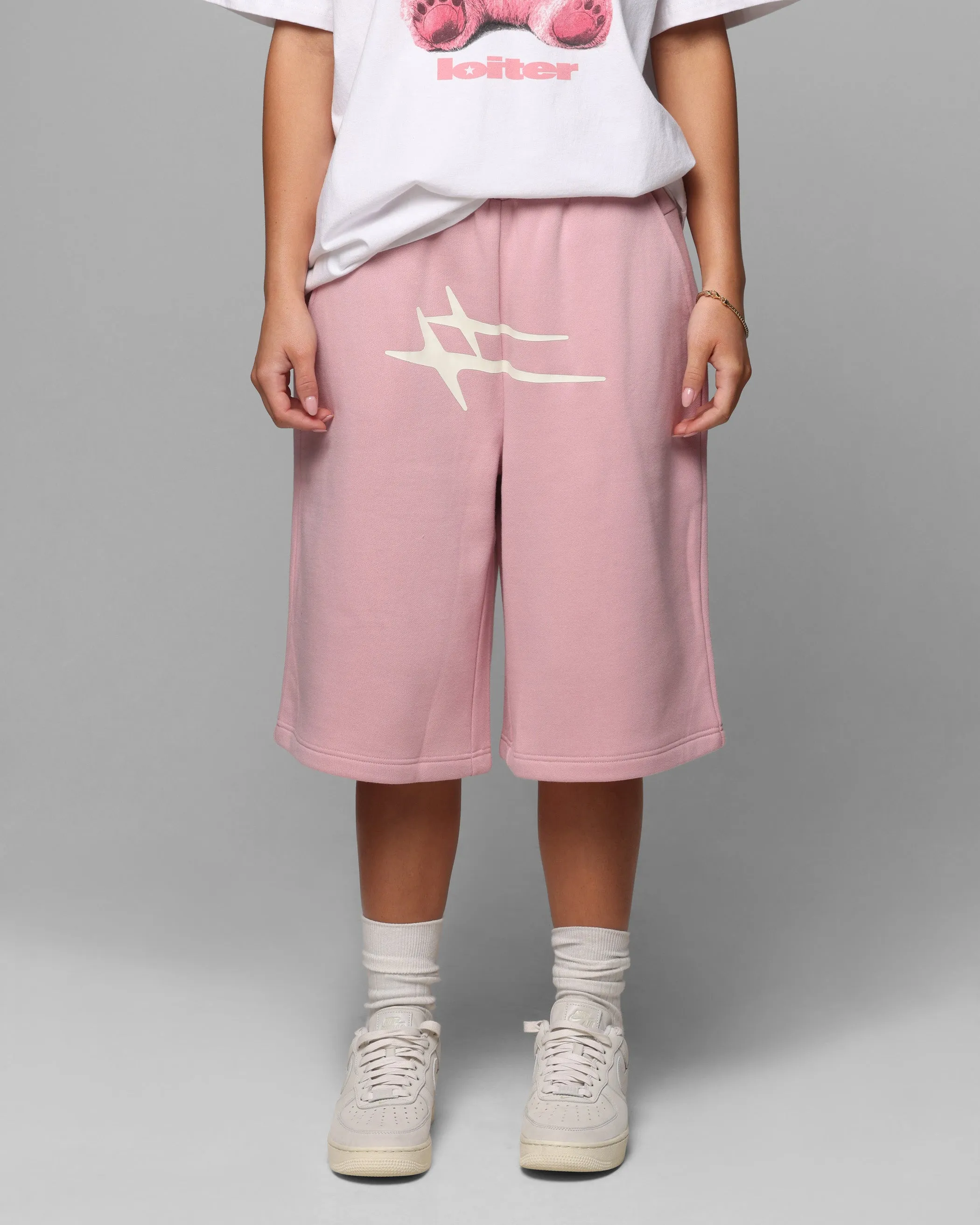 Loiter Hybrid Premium Shorts Dusty Pink