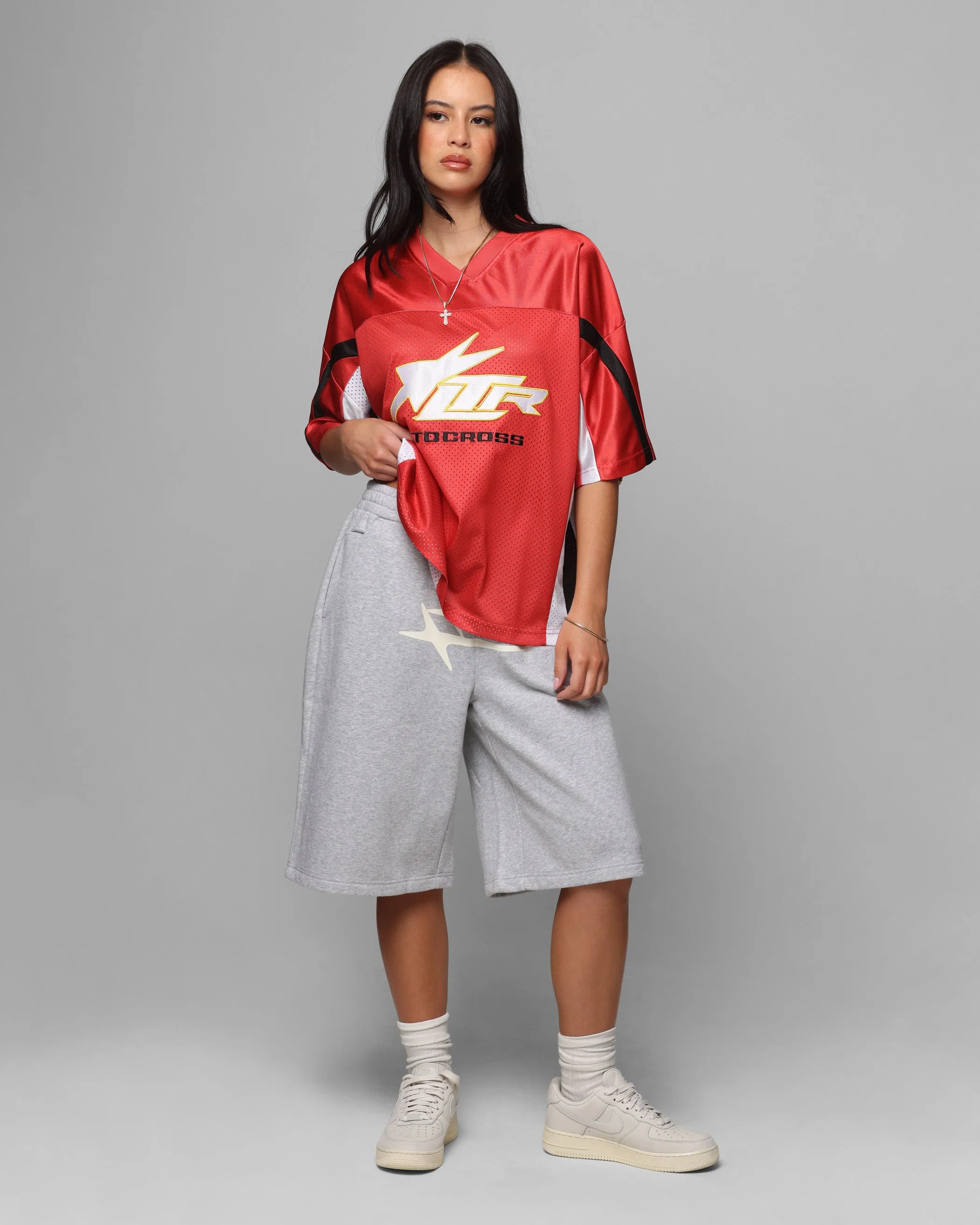Loiter Hybrid Premium Shorts Grey Marle