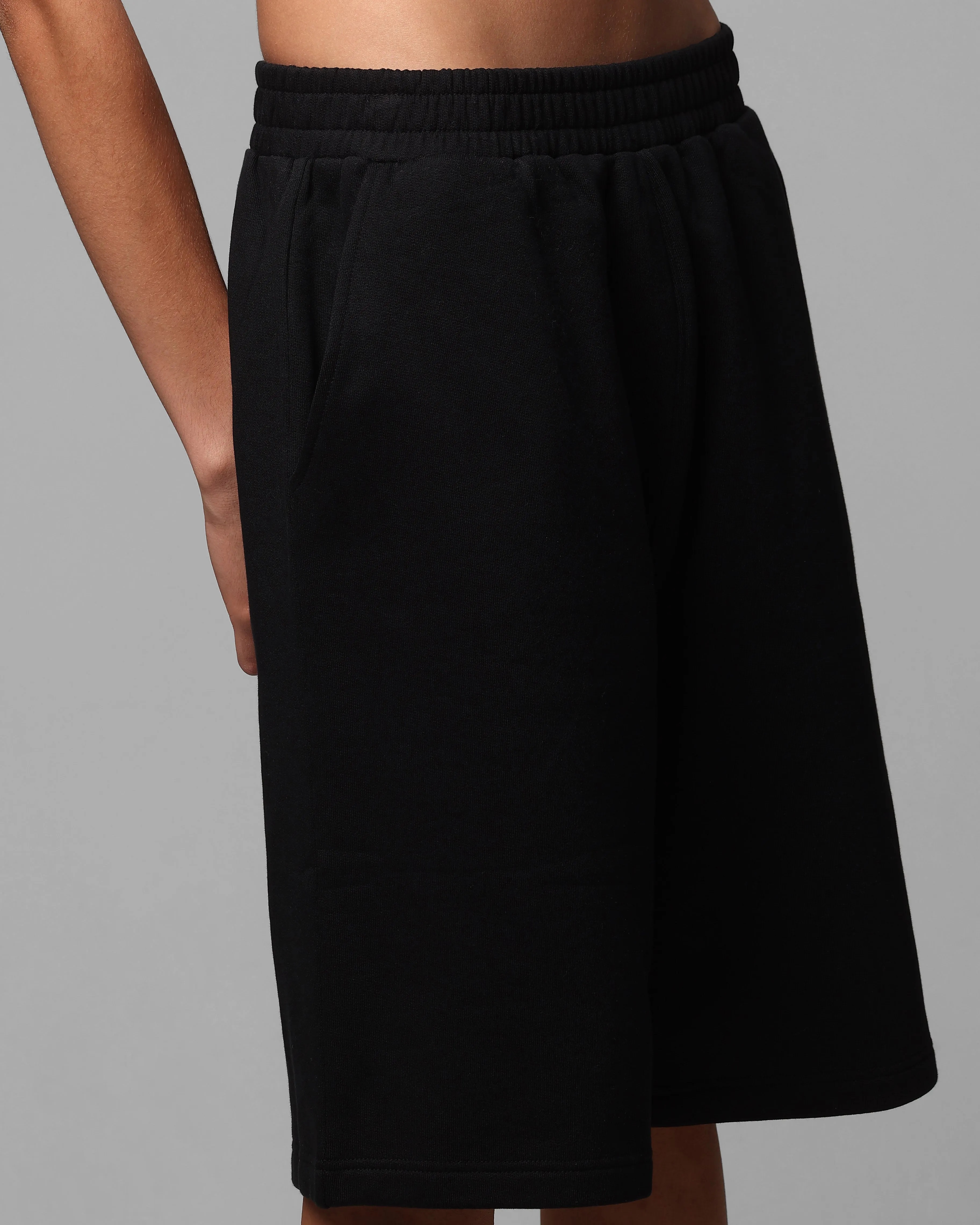 Loiter Premium Essentials Sweat Shorts Black