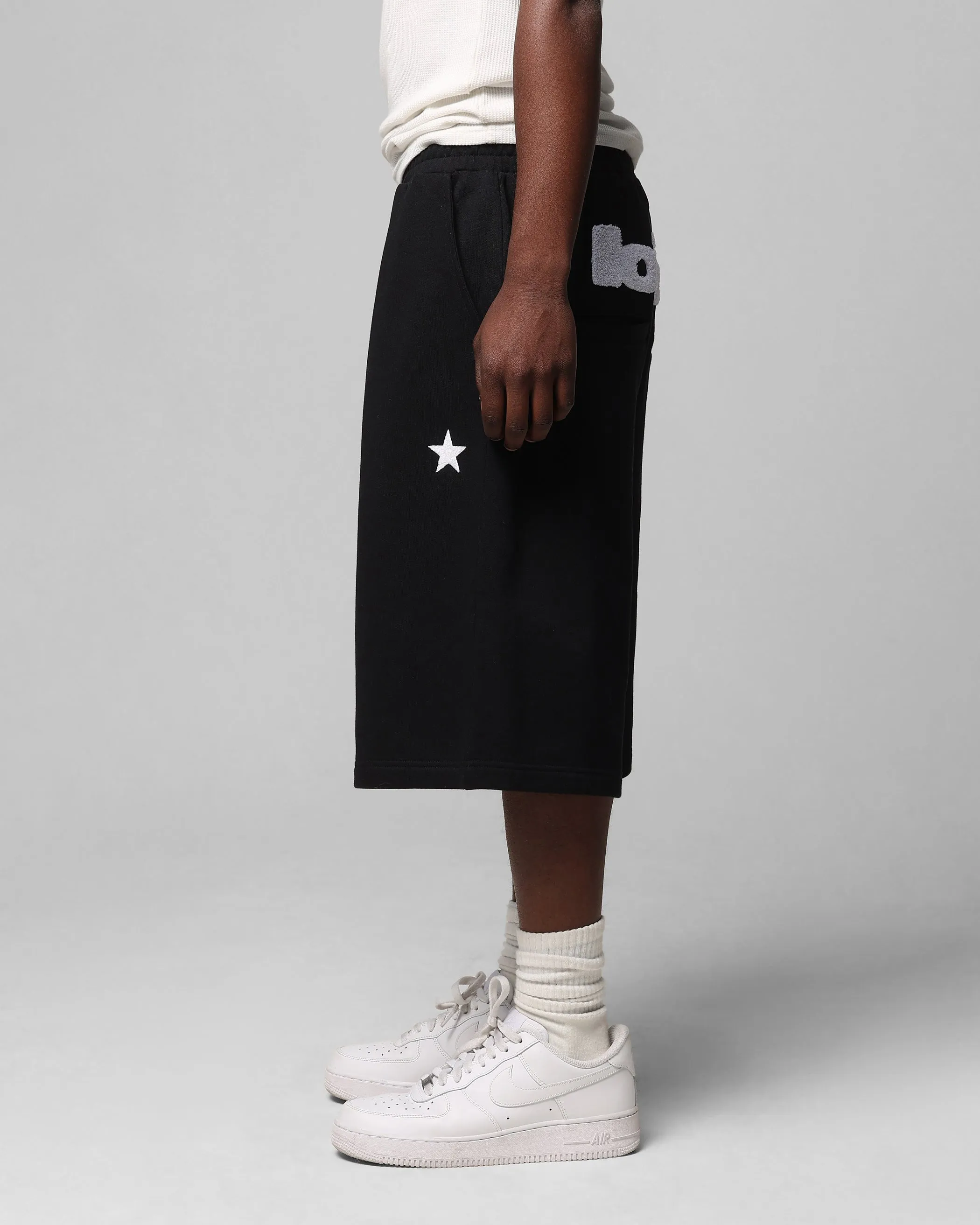 Loiter Premium Essentials Sweat Shorts Black