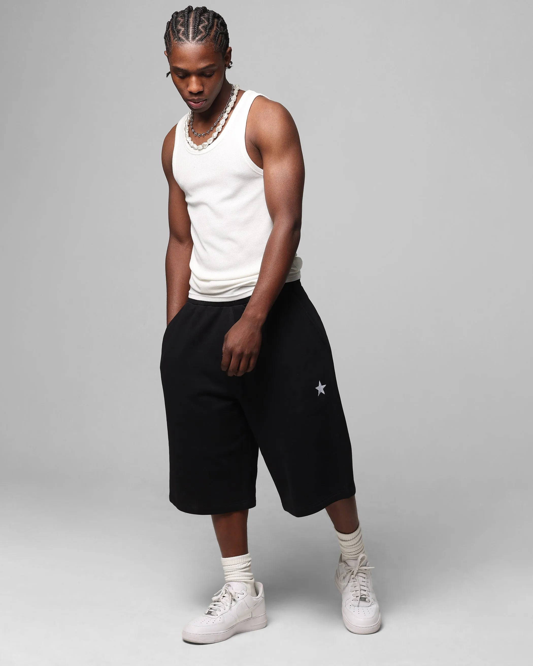 Loiter Premium Essentials Sweat Shorts Black