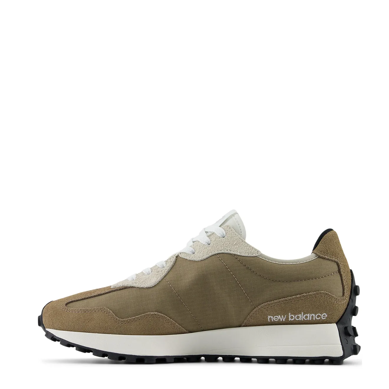 New Balance 327 Trainer Mushroom / White