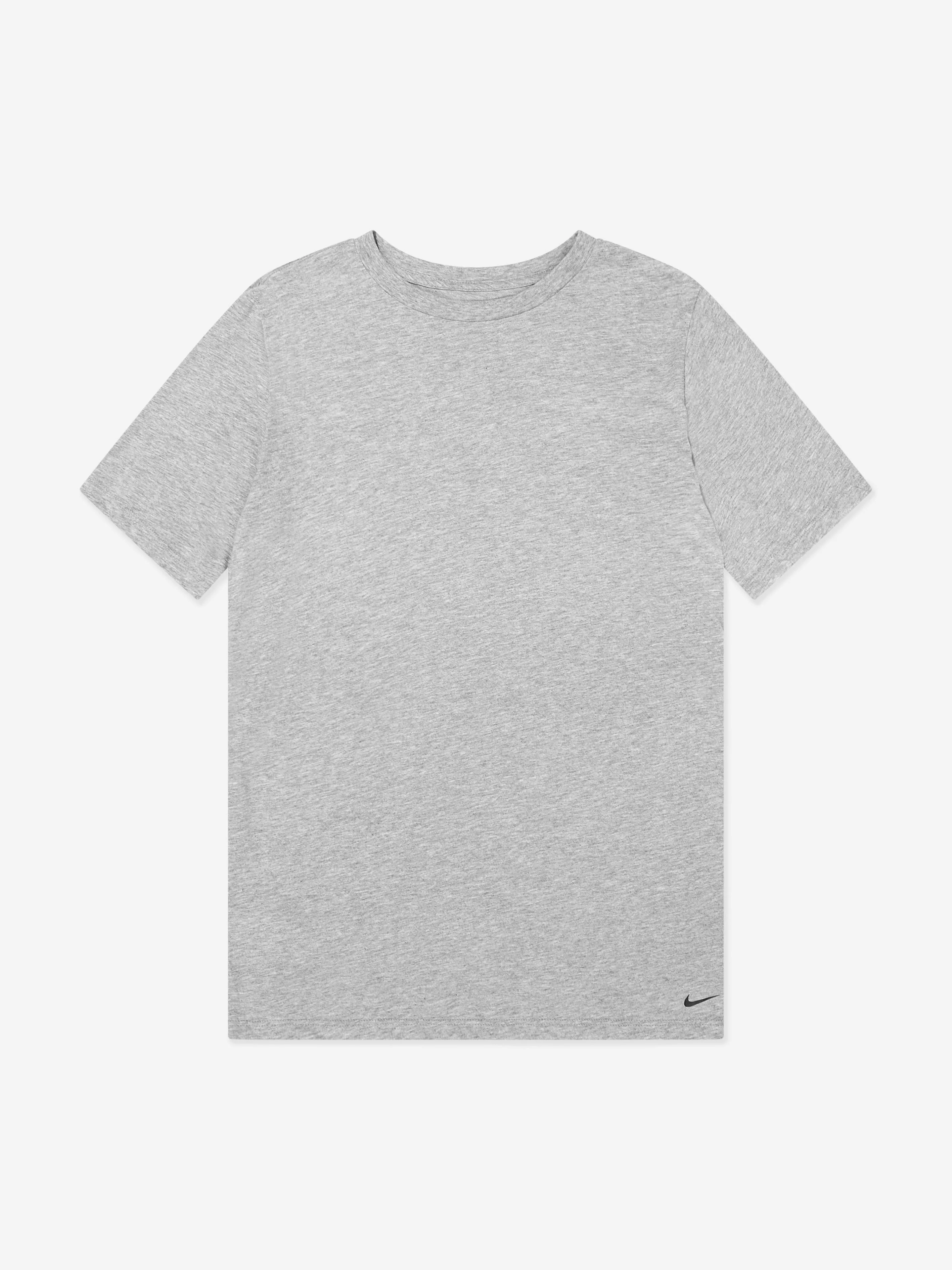 Nike Boys 2 Pack T-Shirt Set in Grey