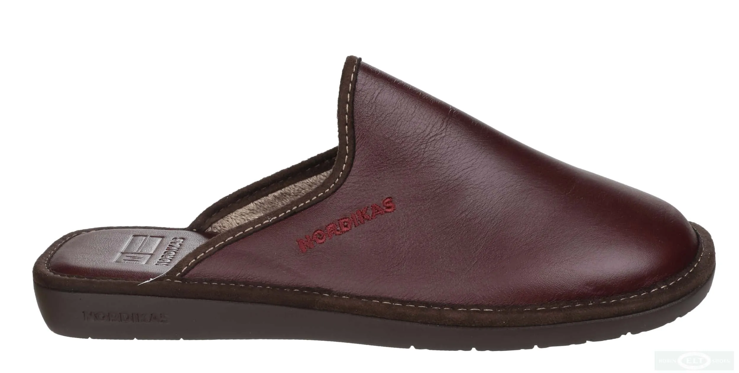 Nordikas Neil 131 Mens Leather Mule Slipper