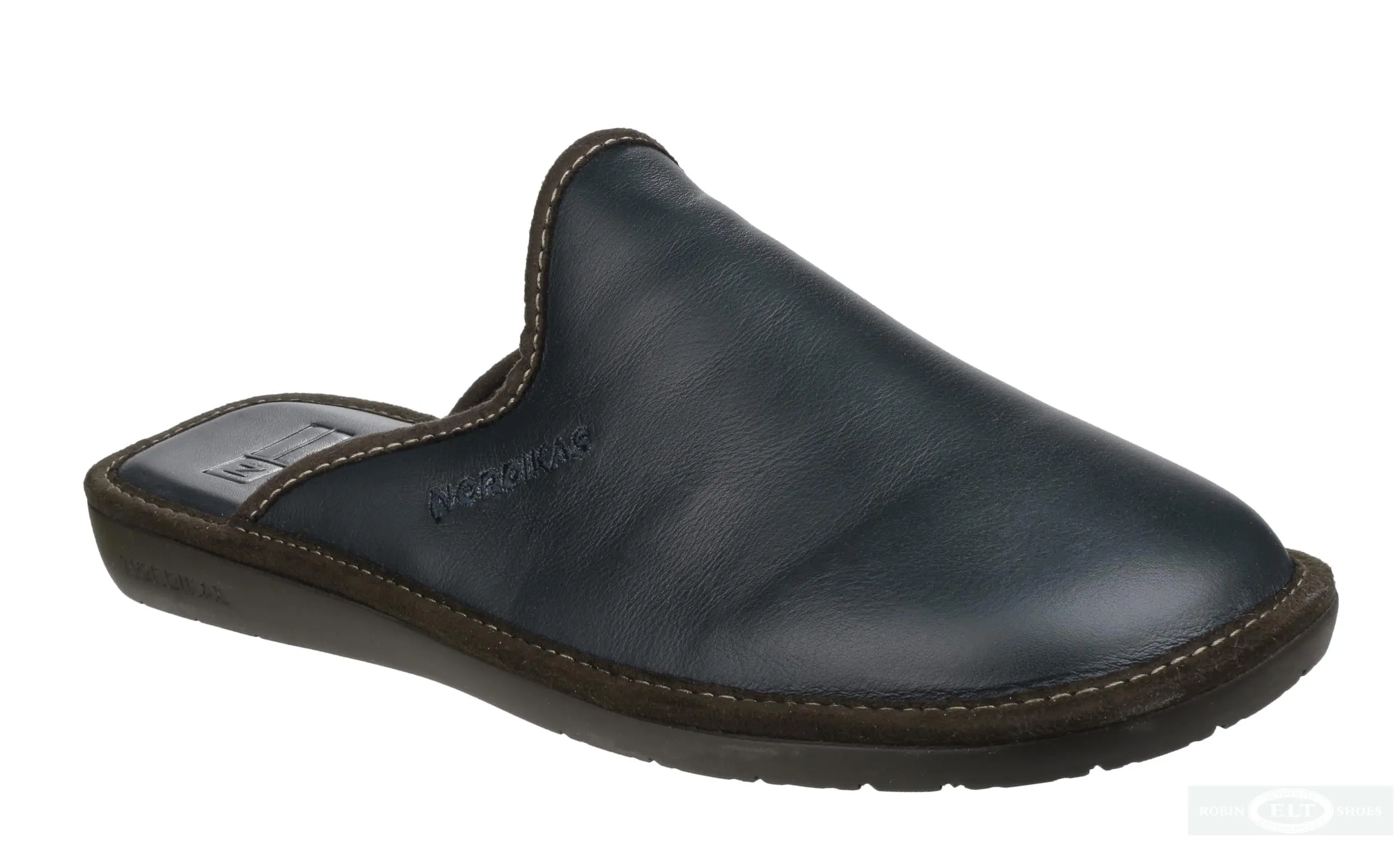 Nordikas Neil 131 Mens Leather Mule Slipper