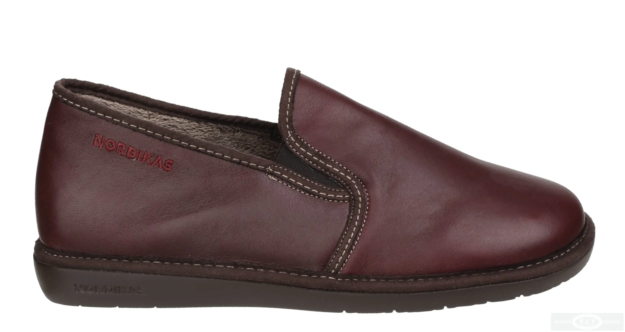 Nordikas Norris 663 Mens Full Leather Slipper