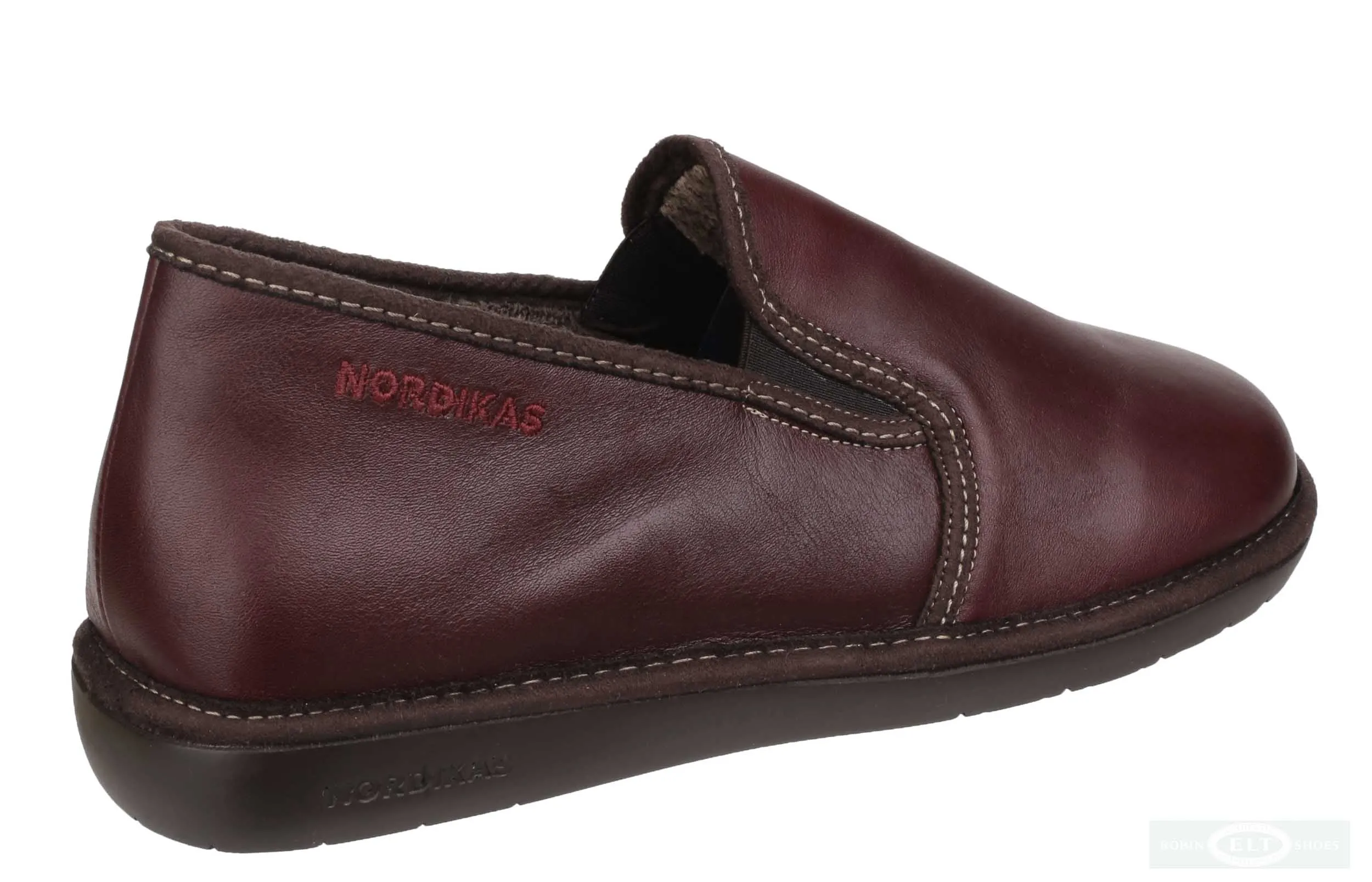 Nordikas Norris 663 Mens Full Leather Slipper