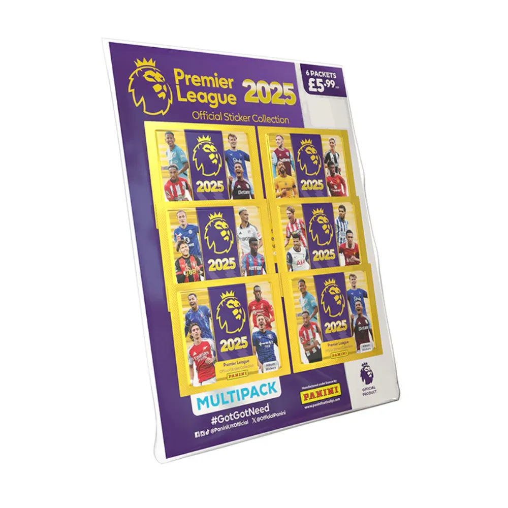 Panini Premier League 2025 Official Multipack