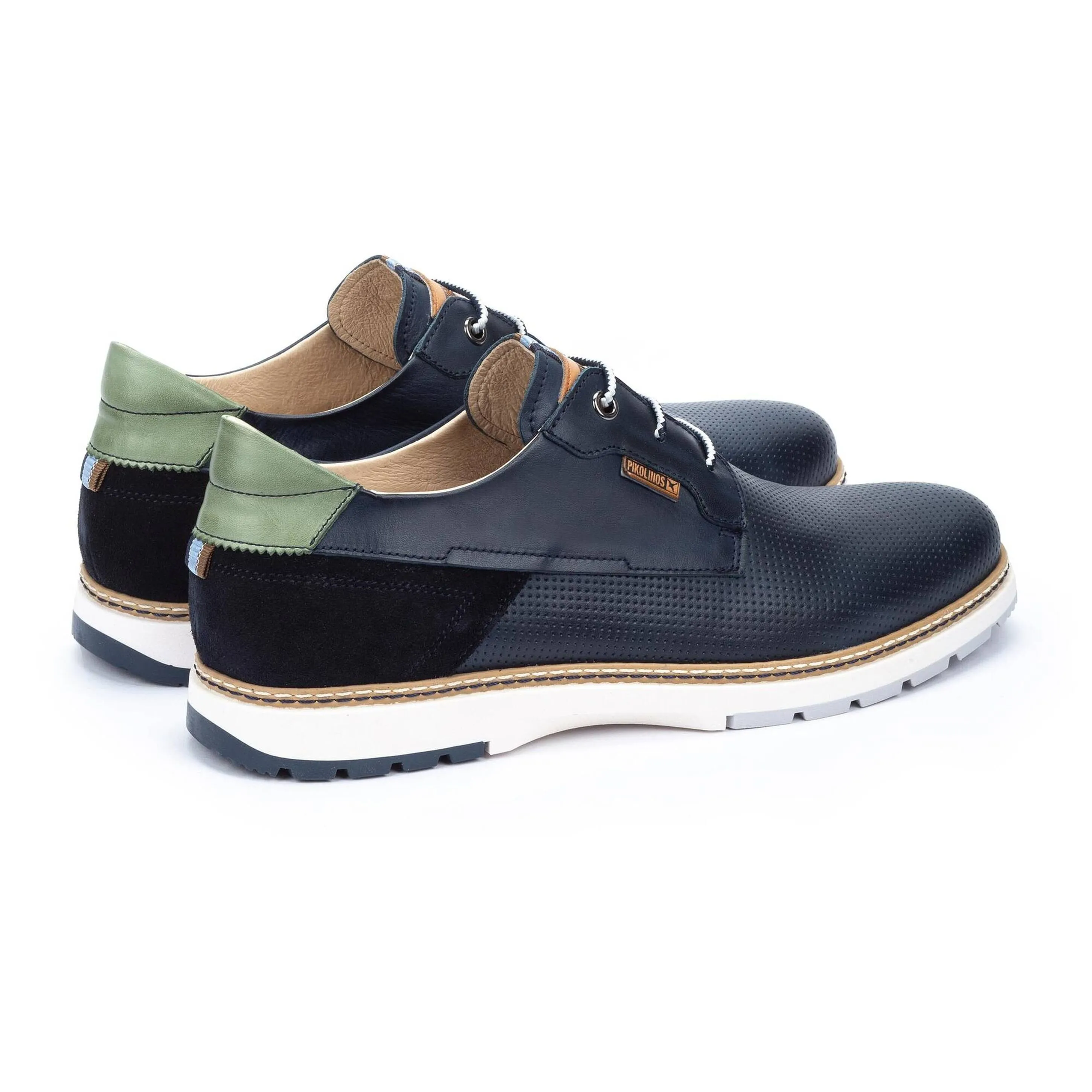 Pikolinos Oliver M8A-4222 Mens Leather Lace Up Derby Shoe