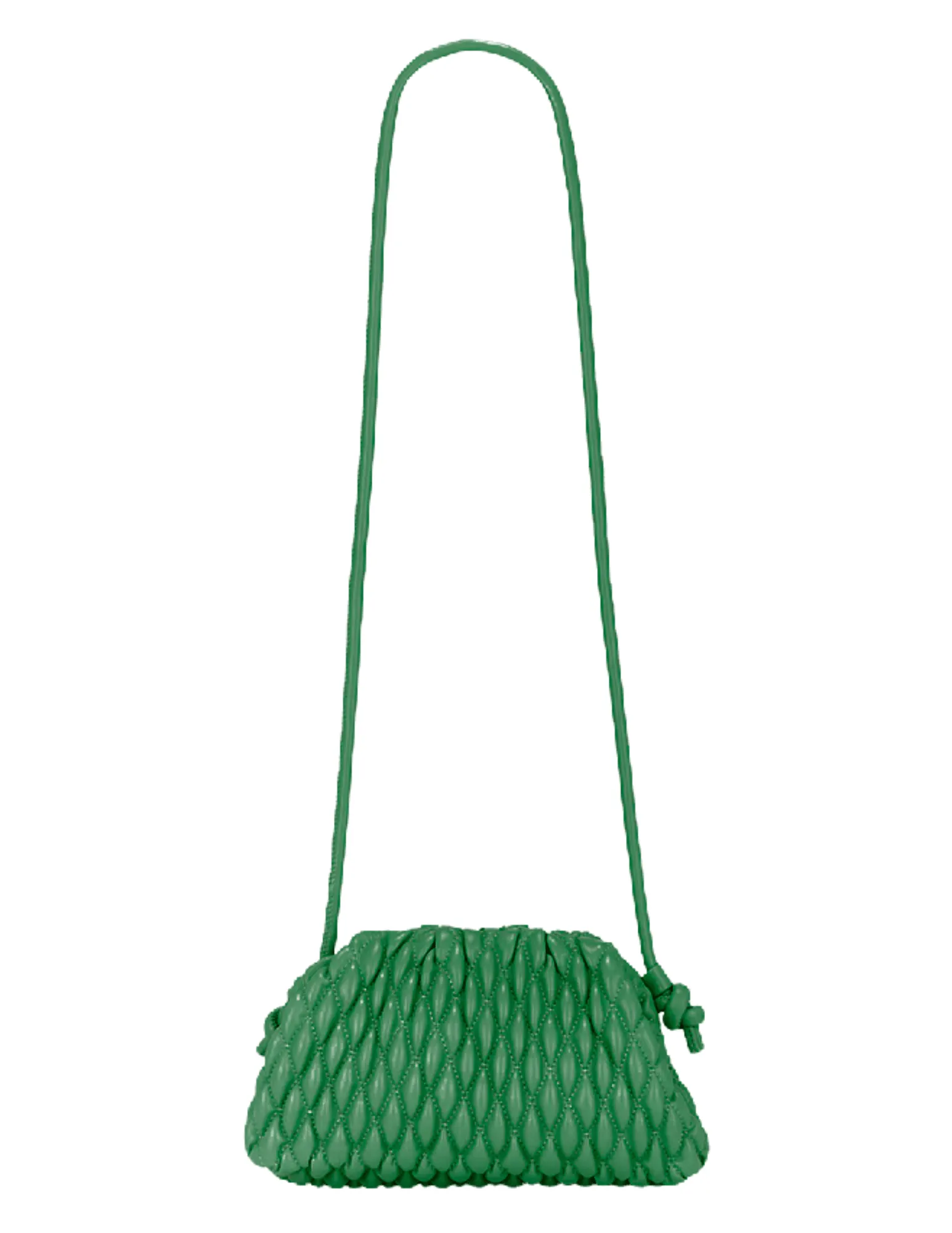 PRE-ORDER-St. Barths La Robe Quilted Bubble Pouch Crossbody