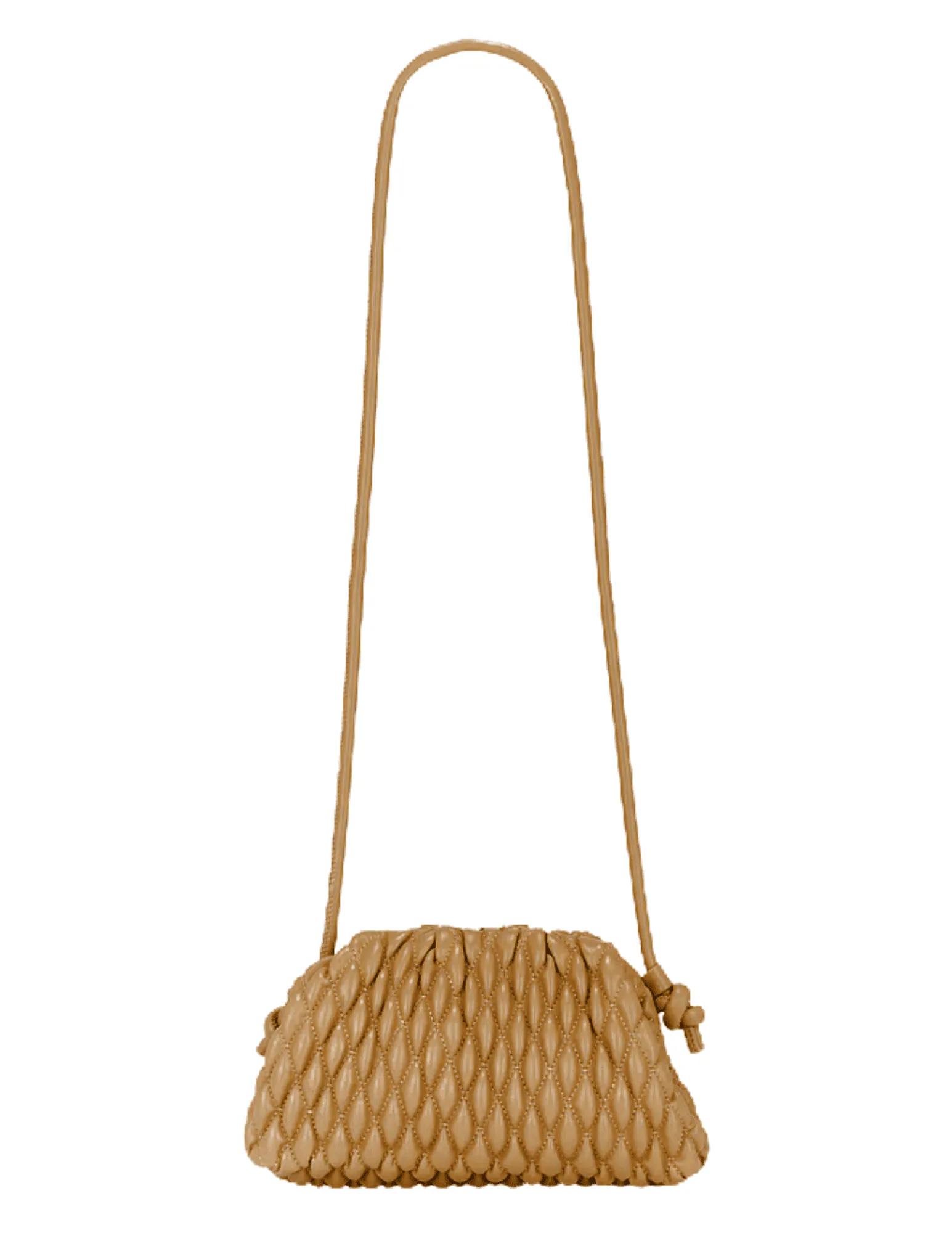 PRE-ORDER-St. Barths La Robe Quilted Bubble Pouch Crossbody