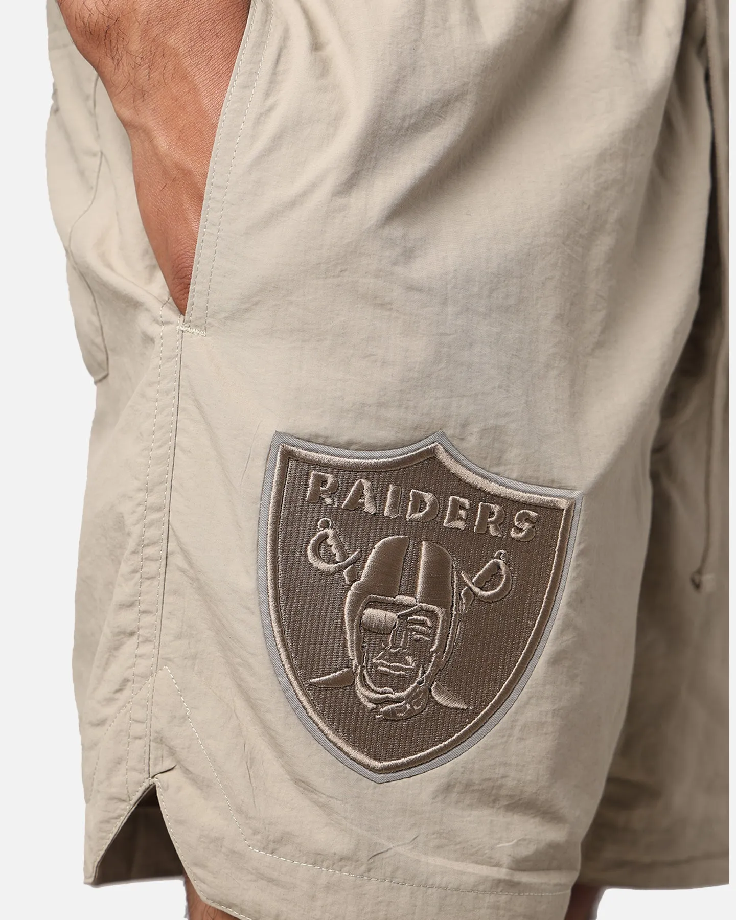 Pro Standard Las Vegas Raiders Neutral 2.0 Shorts Taupe