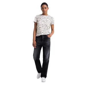 Replay Women's All Over Print Light Cotton T-shirt