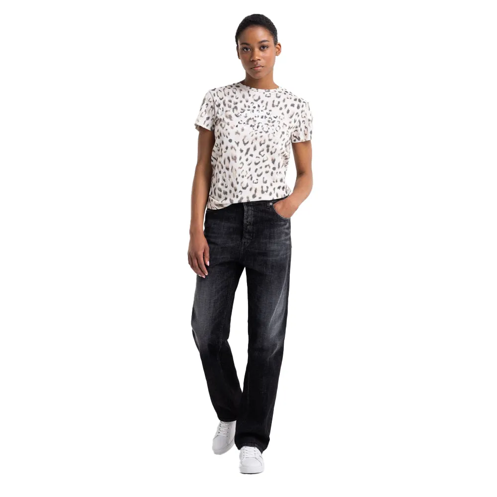Replay Women's All Over Print Light Cotton T-shirt