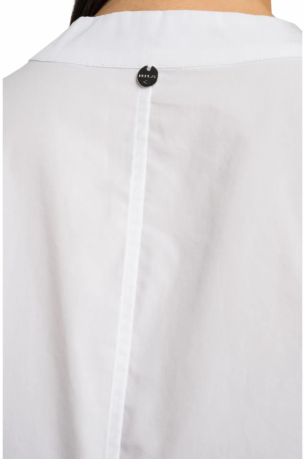 Replay Women's Cotton Popeline Slim Shirt