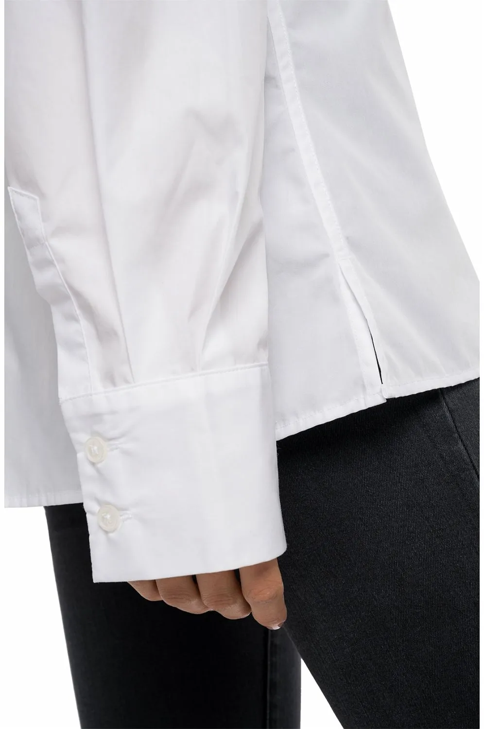 Replay Women's Cotton Popeline Slim Shirt