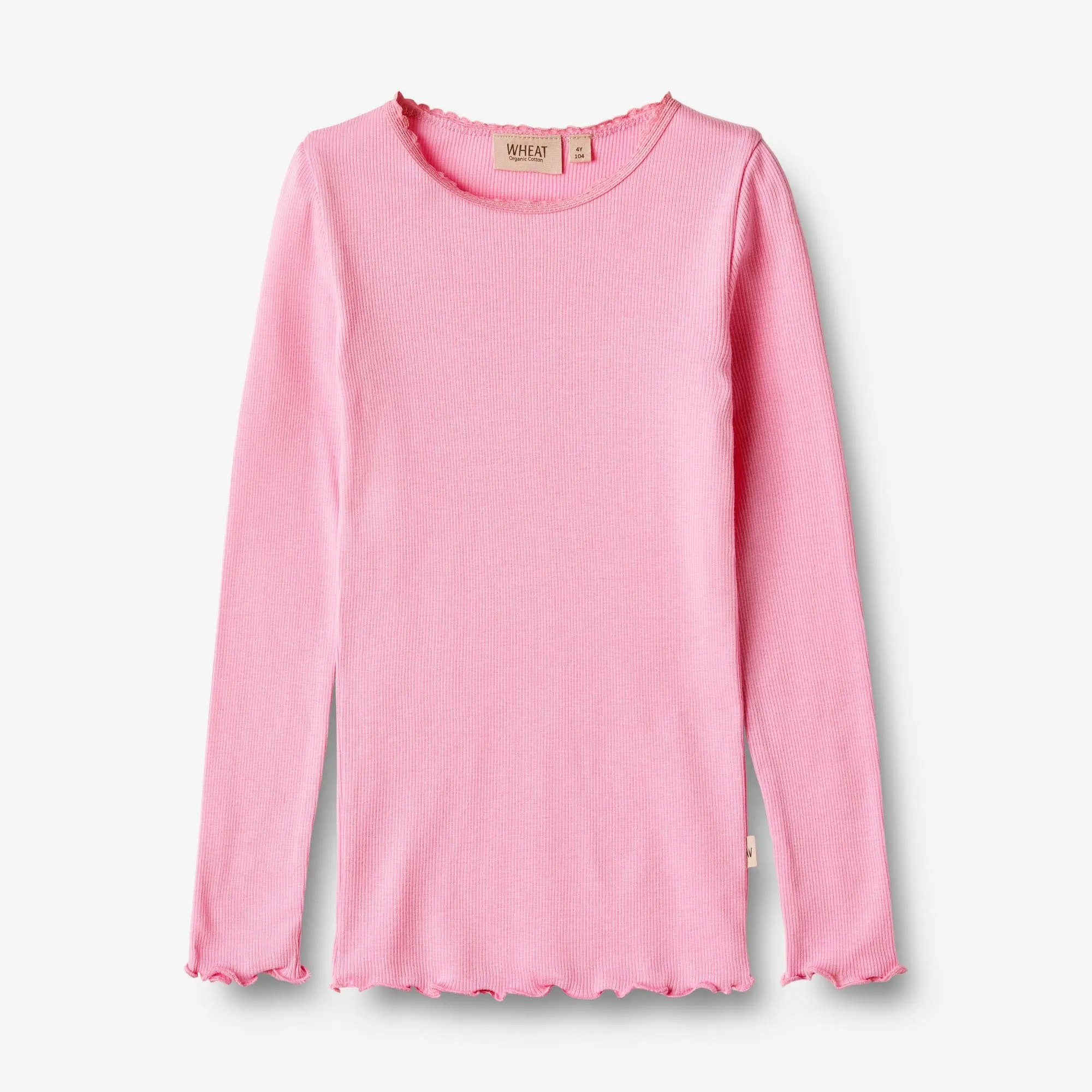 Rib T-Shirt L/S Reese - pink Wheat