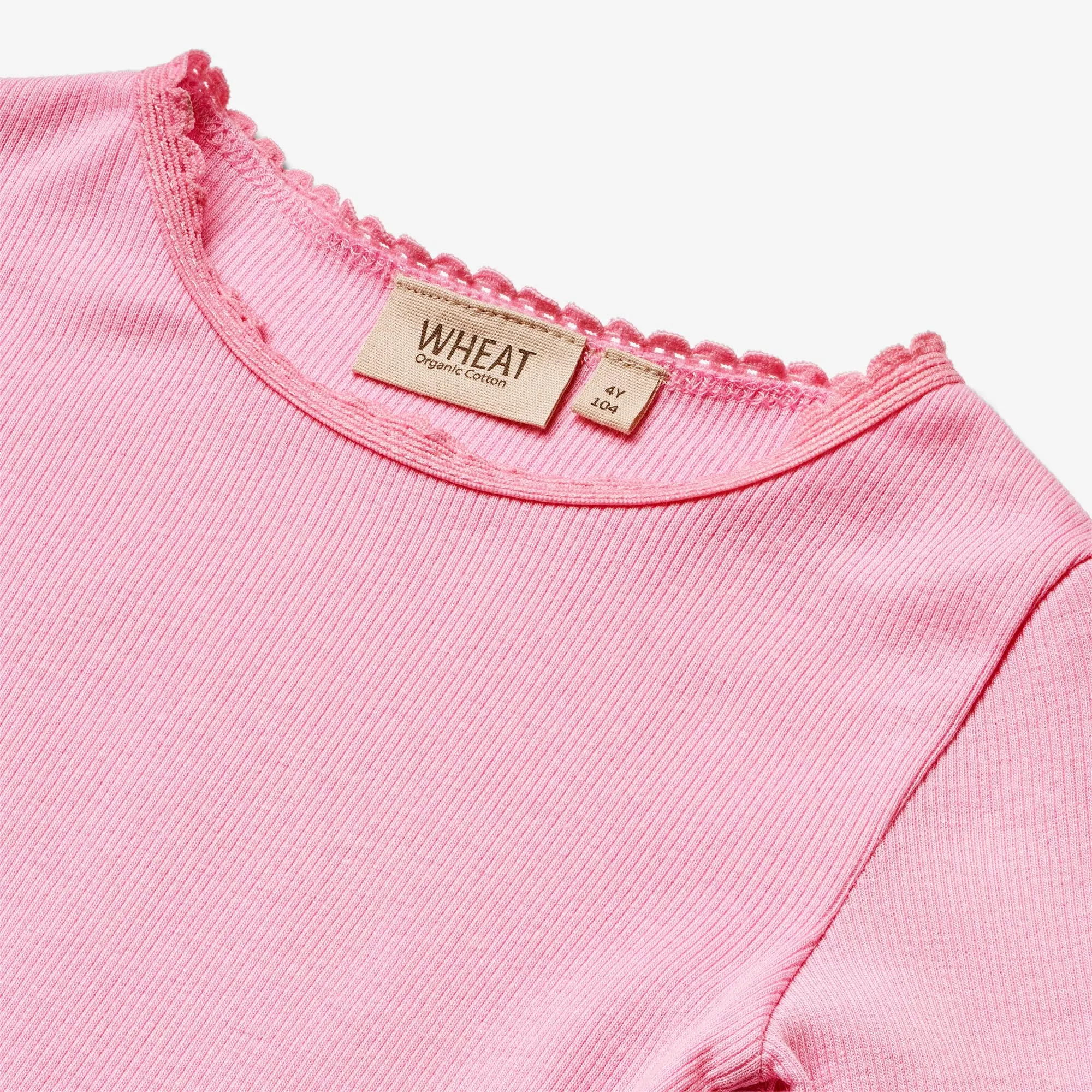 Rib T-Shirt L/S Reese - pink Wheat