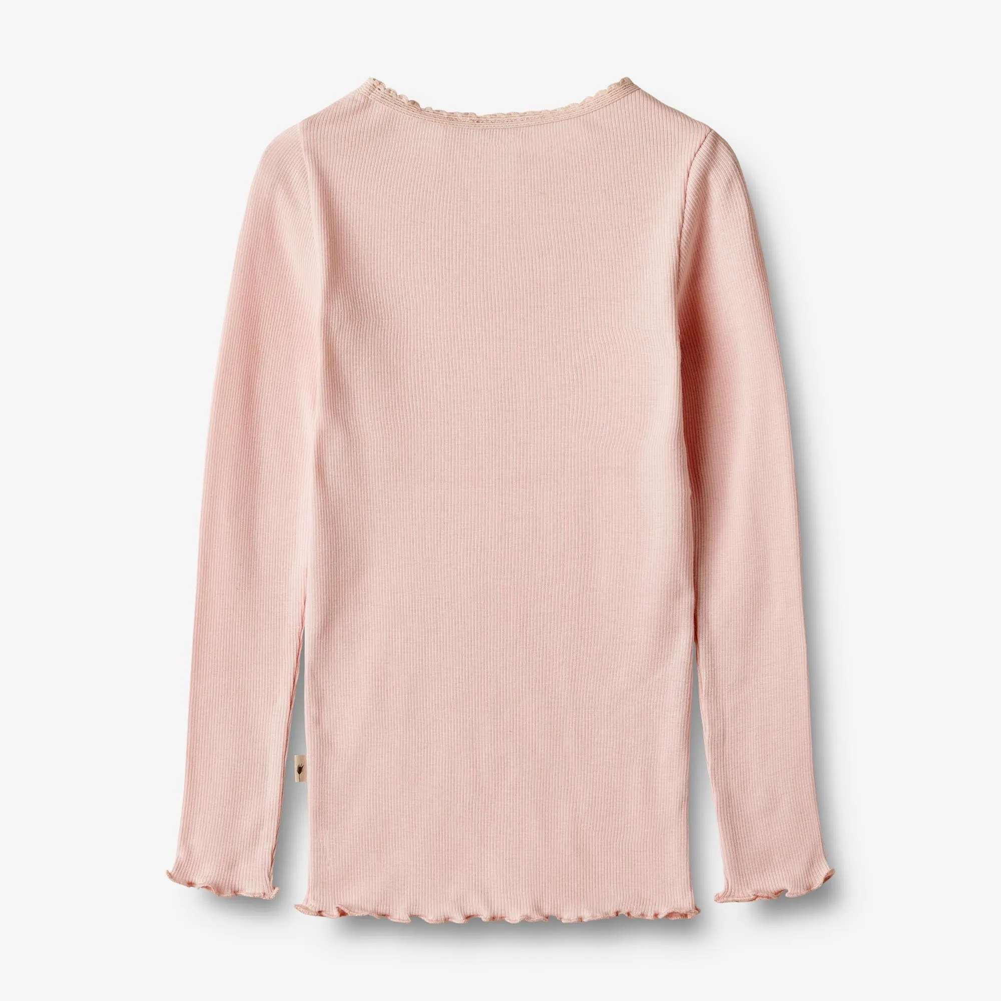 Rib T-Shirt L/S Reese - rose ballet Wheat