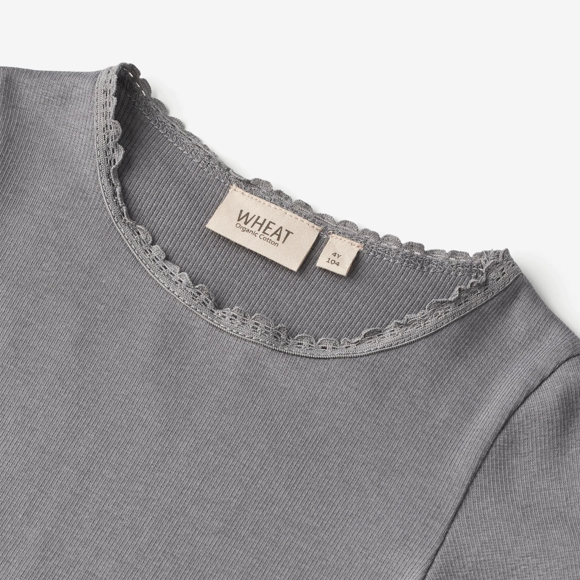 Rib T-Shirt Reese - autumn sky Wheat