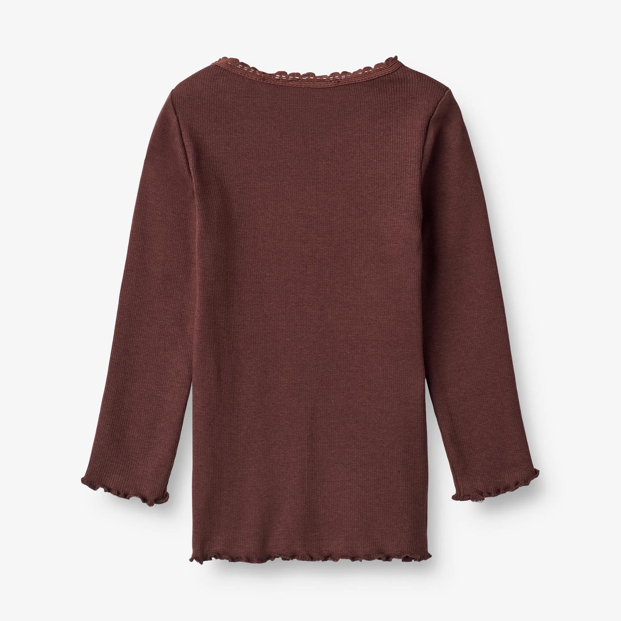 Rib T-Shirt Reese | Baby - aubergine Wheat