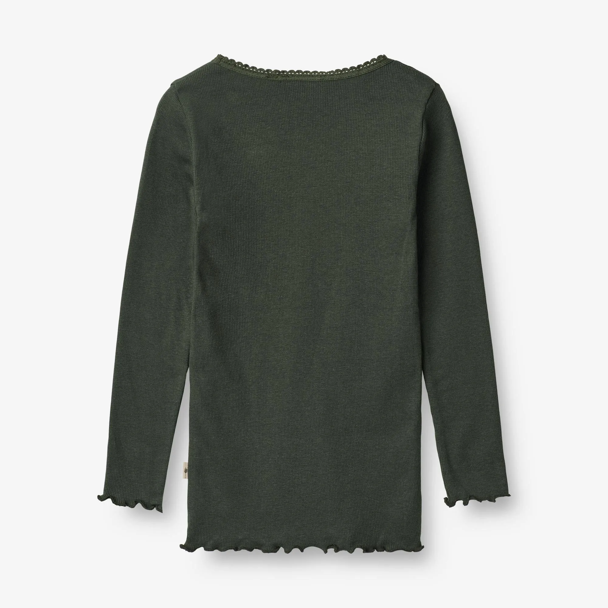 Rib T-Shirt Reese - black coal Wheat