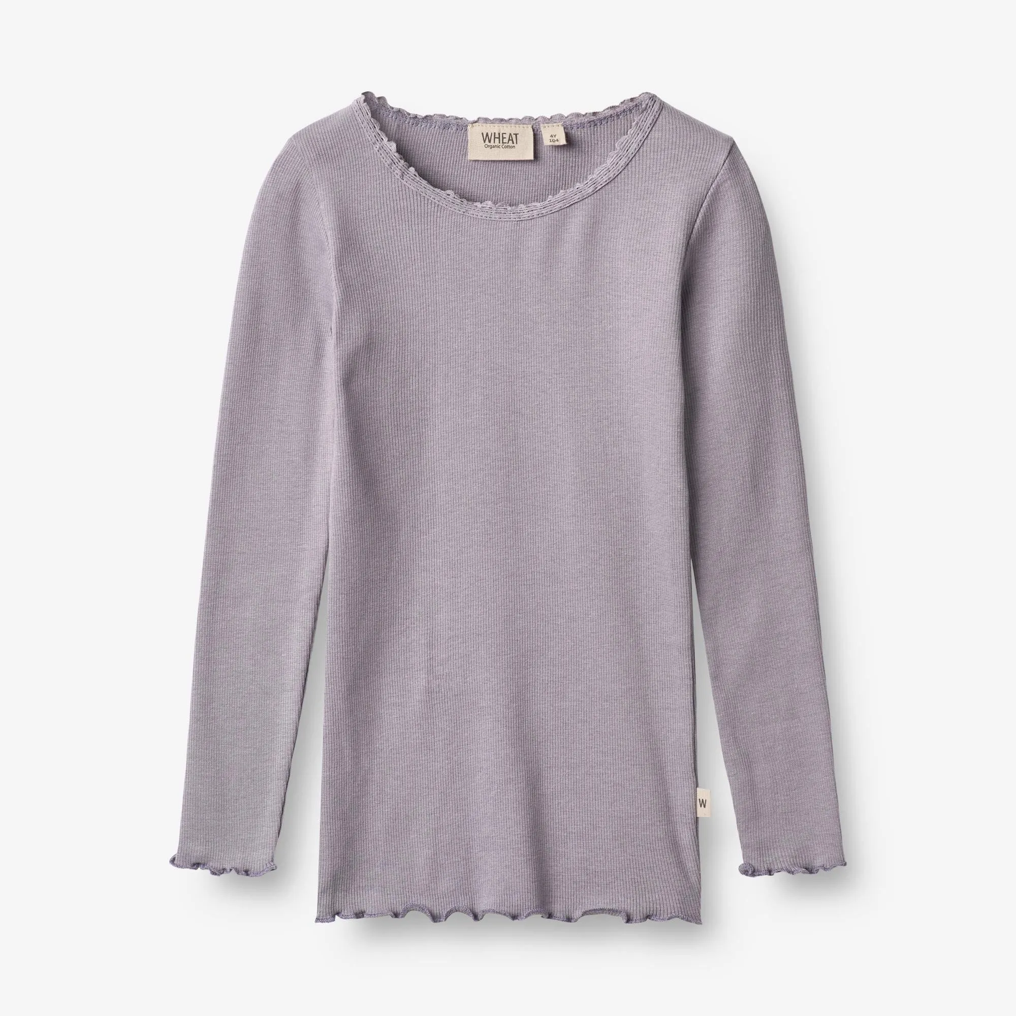 Rib T-Shirt Reese - lavender Wheat