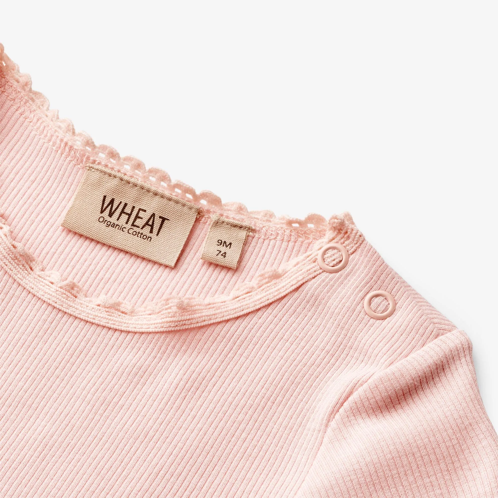 Rib T-Shirt S/S Katie - rose ballet Wheat
