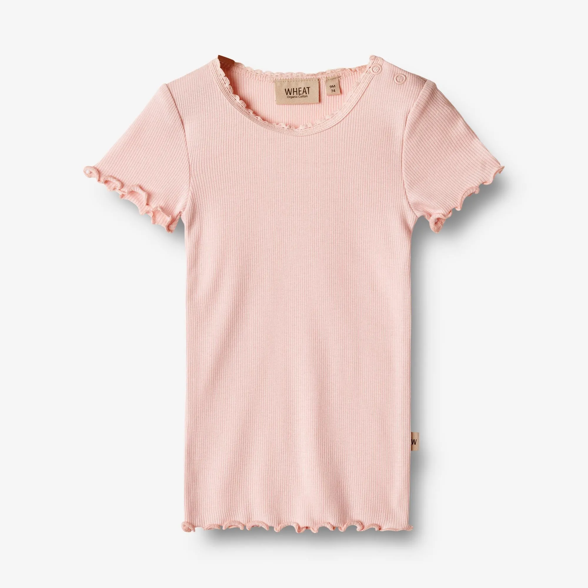 Rib T-Shirt S/S Katie - rose ballet Wheat