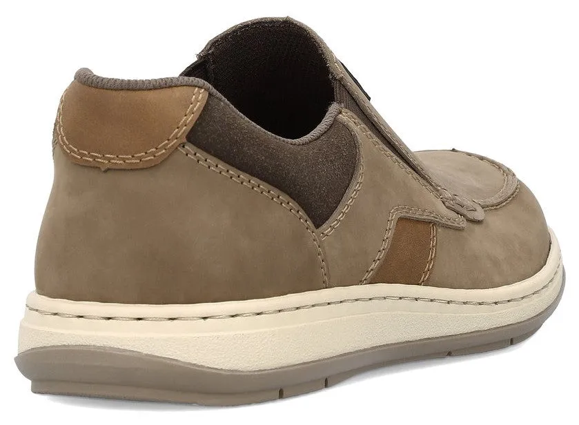 Rieker 17368-25 Mens Wide Fit Slip On Casual Shoe