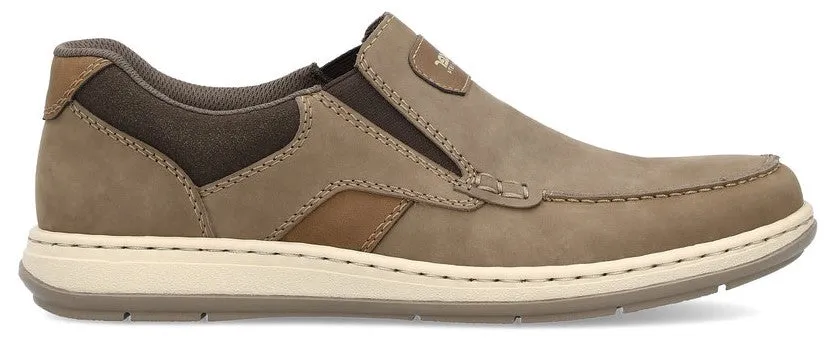 Rieker 17368-25 Mens Wide Fit Slip On Casual Shoe