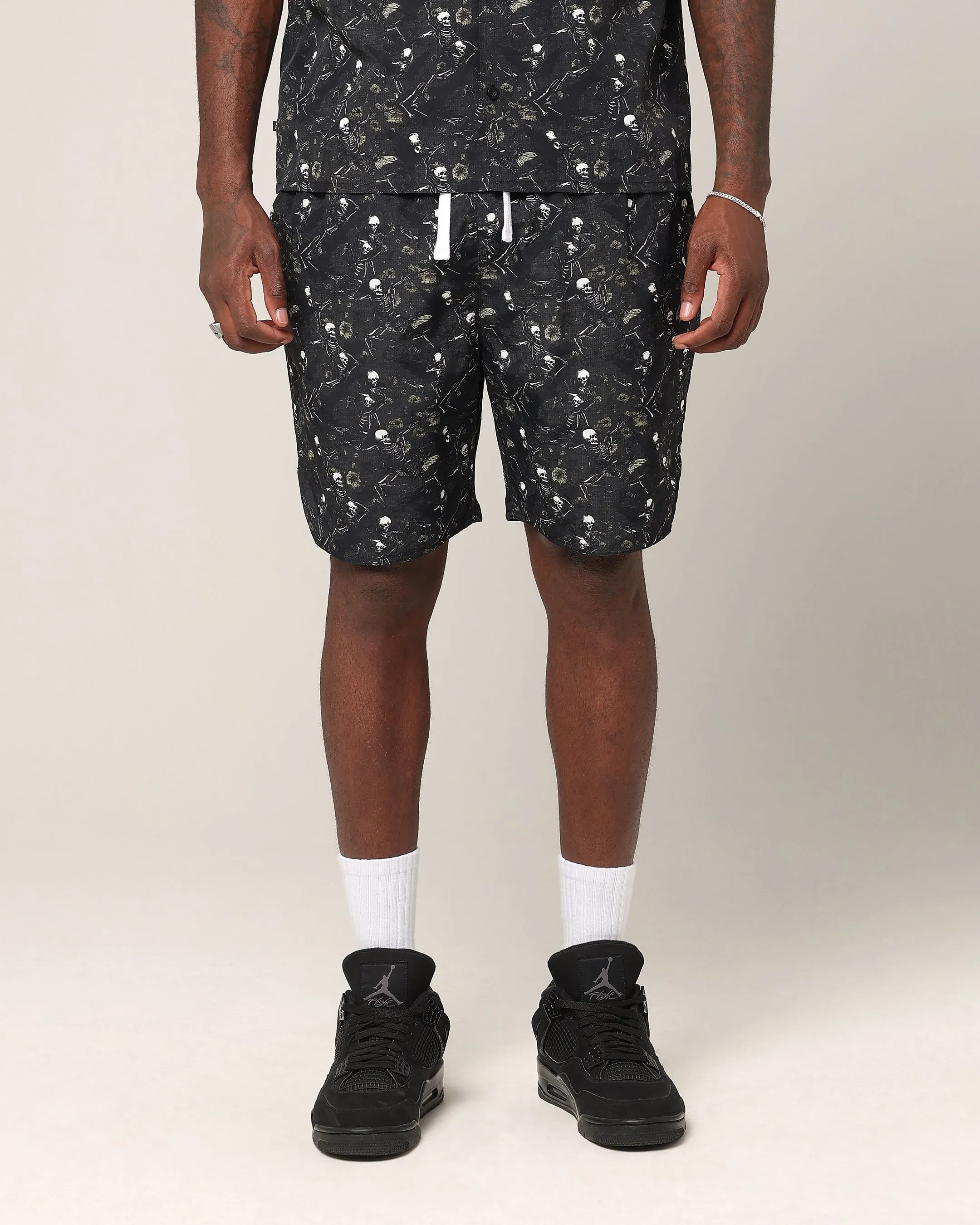 Saint Morta Netherworld Nylon Shorts Multi