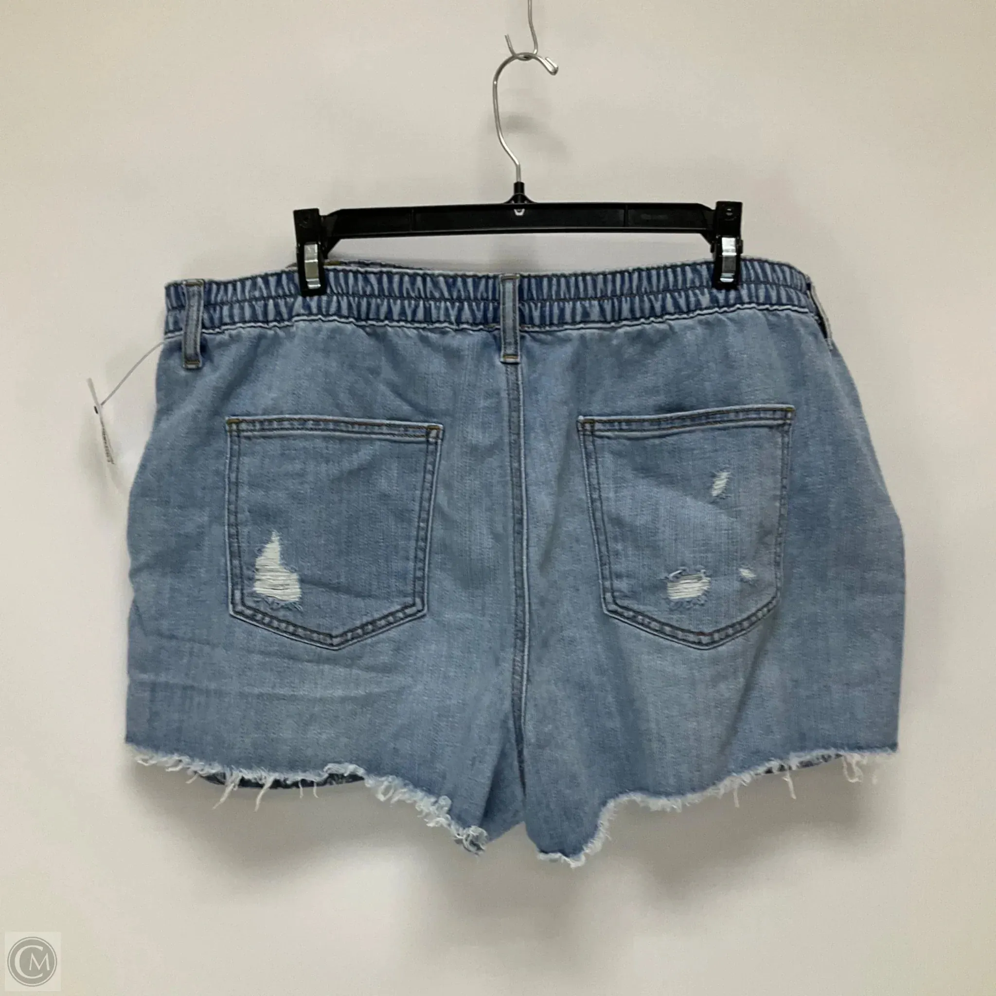 Shorts By Aerie In Blue Denim, Size: Xl