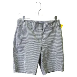 Shorts By Ann Taylor In Grey & White, Size:4