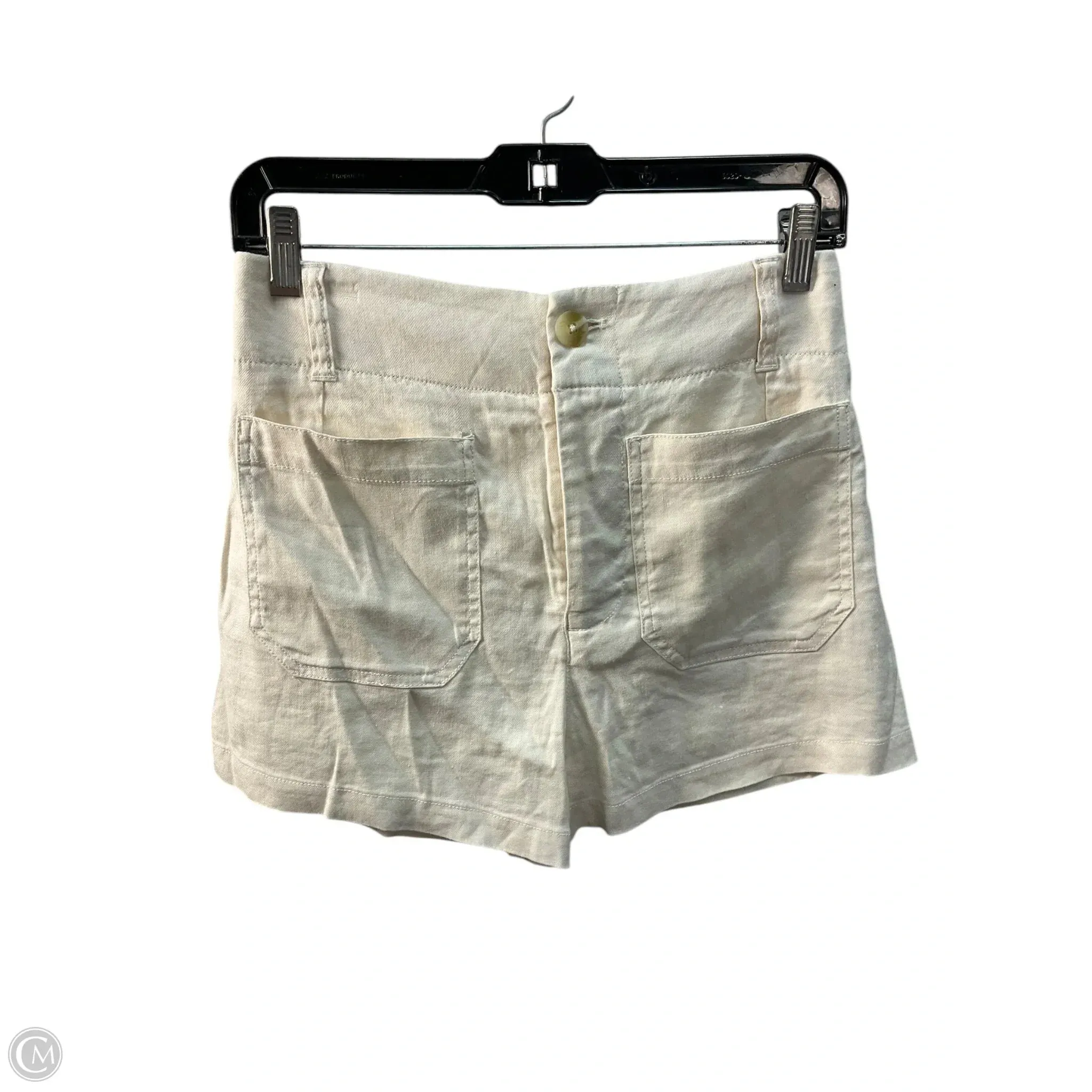 Shorts By Anthropologie In Cream, Size: 4
