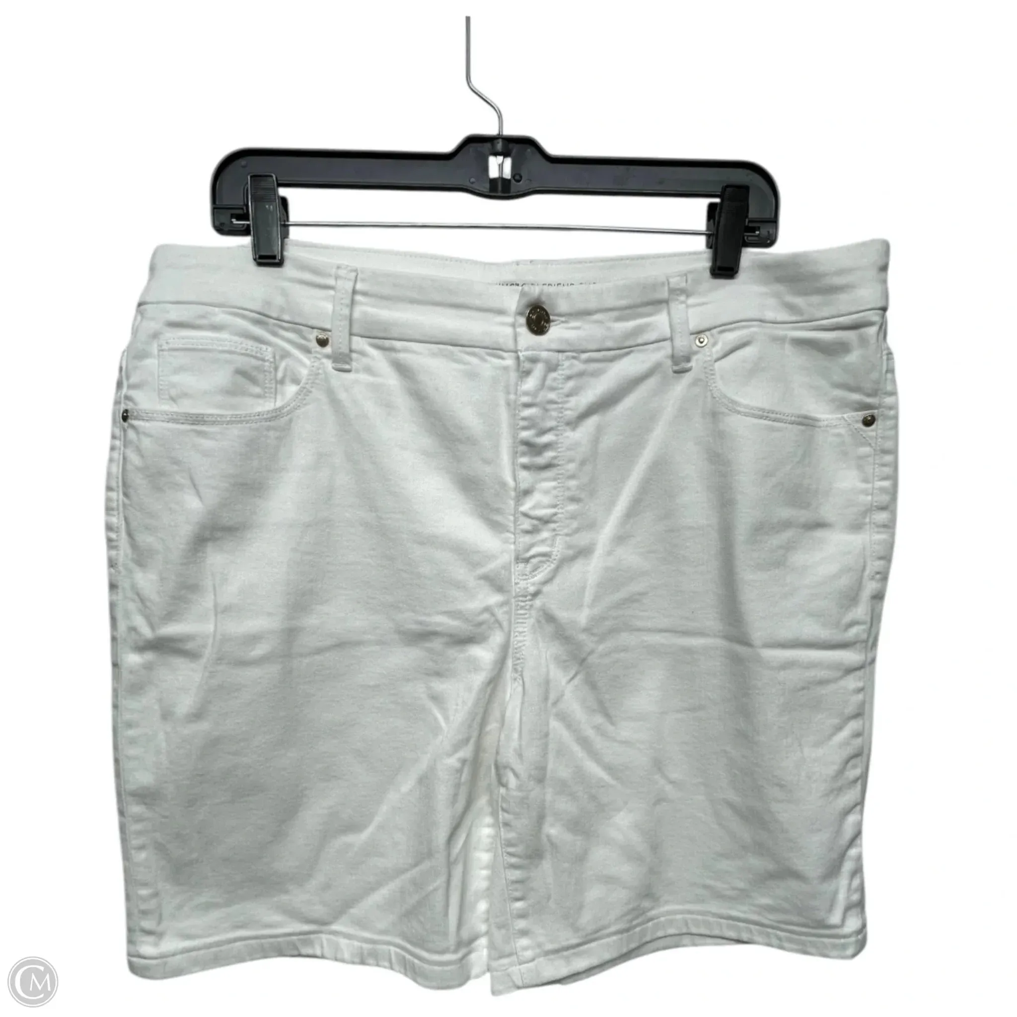 Shorts By Chicos In White, Size: Xl