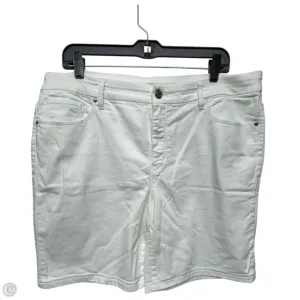 Shorts By Chicos In White, Size: Xl