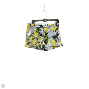 Shorts By Clothes Mentor In Blue & Yellow, Size: M