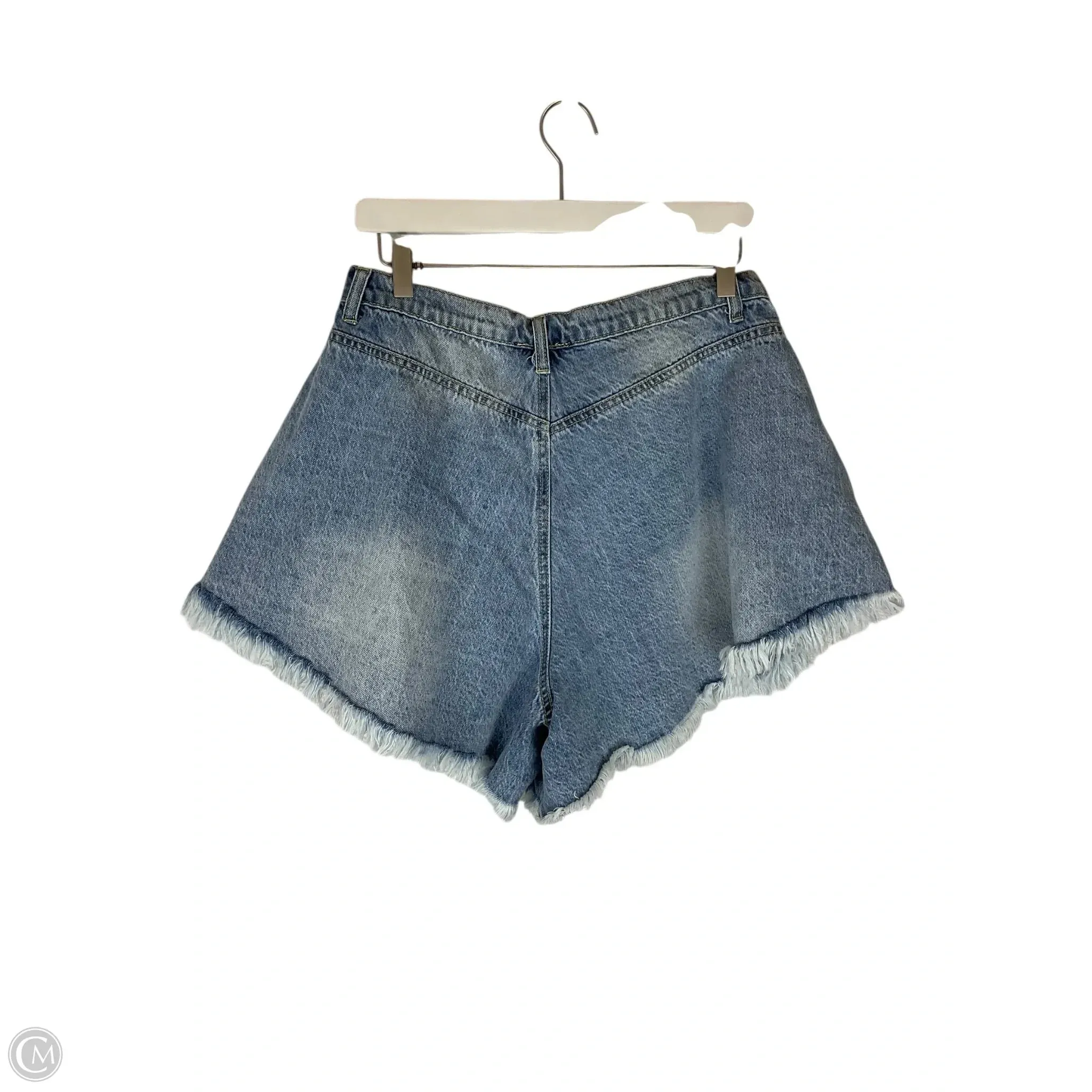 Shorts By Clothes Mentor In Blue Denim, Size: L