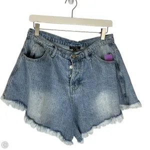 Shorts By Clothes Mentor In Blue Denim, Size: L