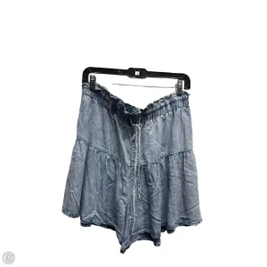 Shorts By Doe & Rae In Blue Denim, Size: L