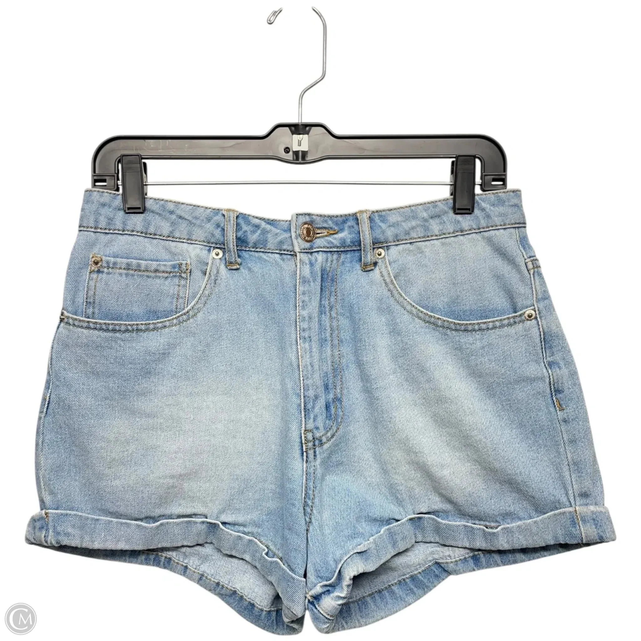 Shorts By Forever 21 In Blue Denim, Size: 8